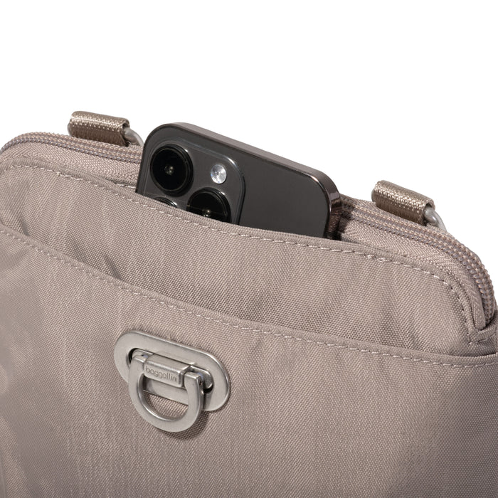 Baggallini Coastal Flip Lock Mini Crossbody