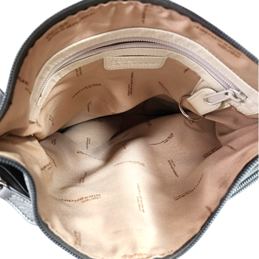 Derek Alexander CENTRAL PARK Slim double Top Zip Cross-body