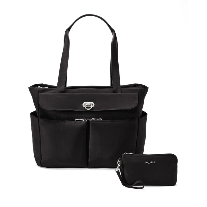 Baggallini Coastal Flip Lock Tote