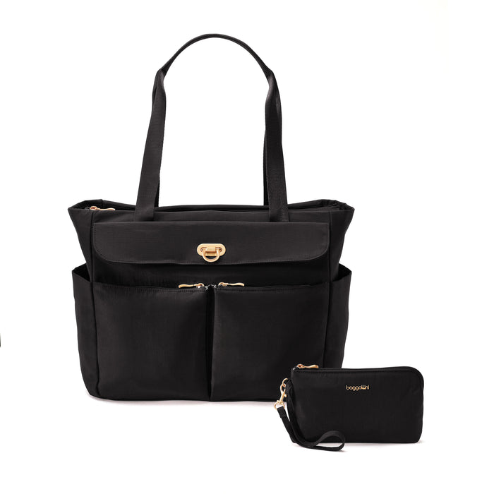 Baggallini Coastal Flip Lock Tote