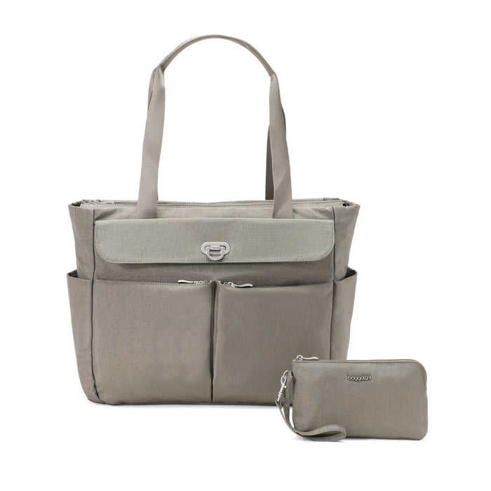 Baggallini Coastal Flip Lock Tote