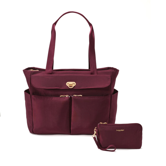 Baggallini Coastal Flip Lock Tote
