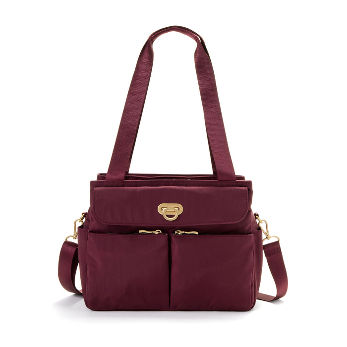 Baggallini Coastal Flip Lock Trio Satchel
