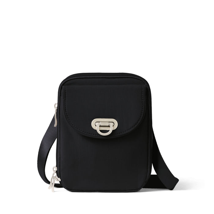 Baggallini Coastal Flip Lock Venture Crossbody