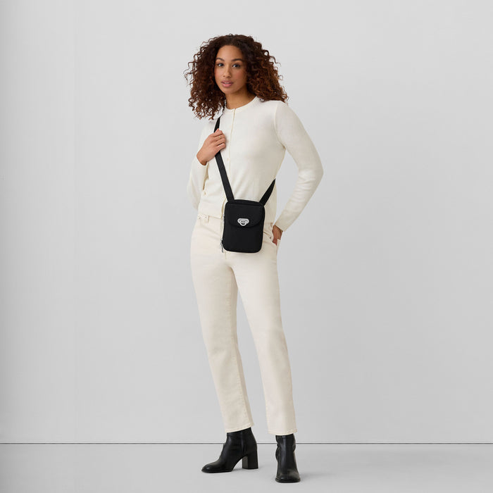 Baggallini Coastal Flip Lock Venture Crossbody