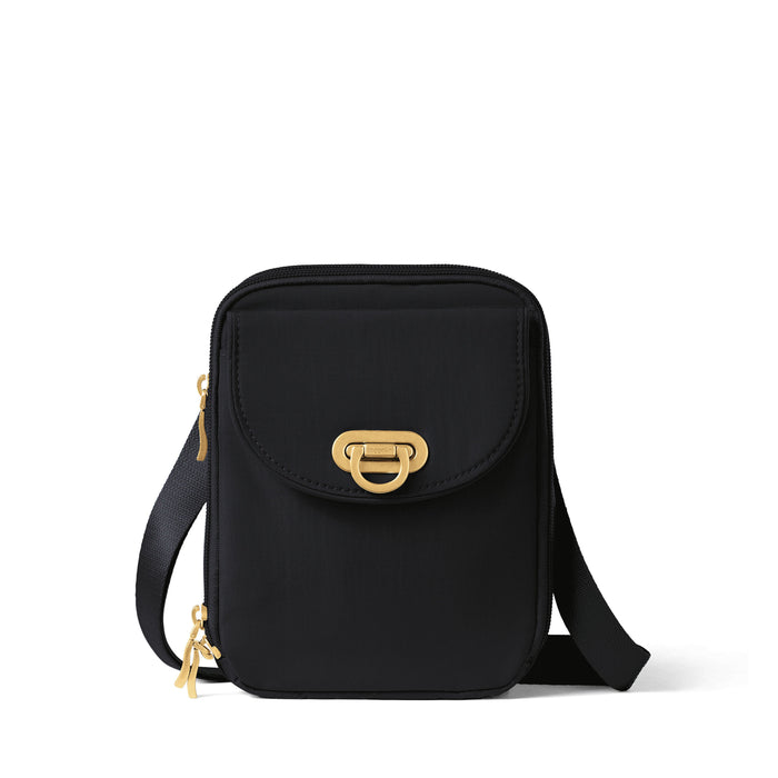 Baggallini Coastal Flip Lock Venture Crossbody