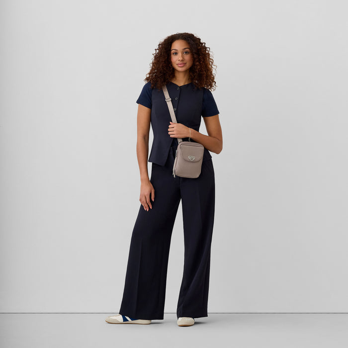 Baggallini Coastal Flip Lock Venture Crossbody