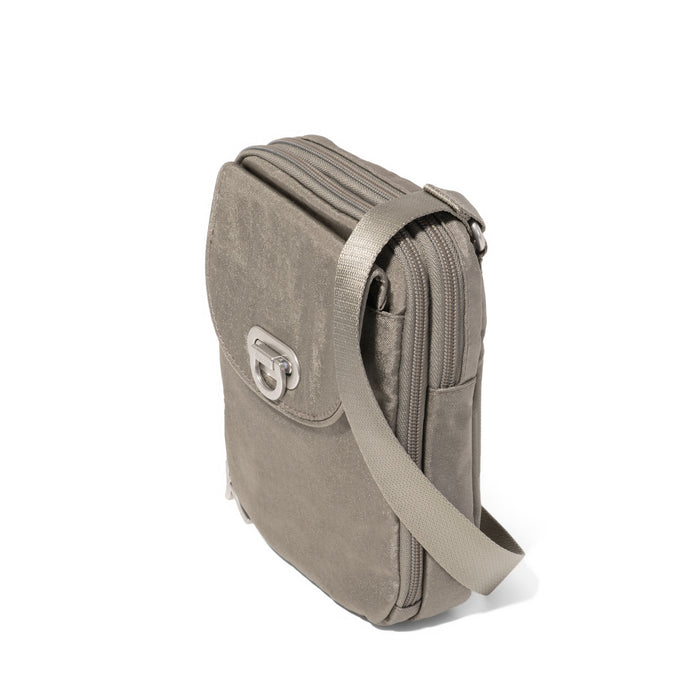 Baggallini Coastal Flip Lock Venture Crossbody