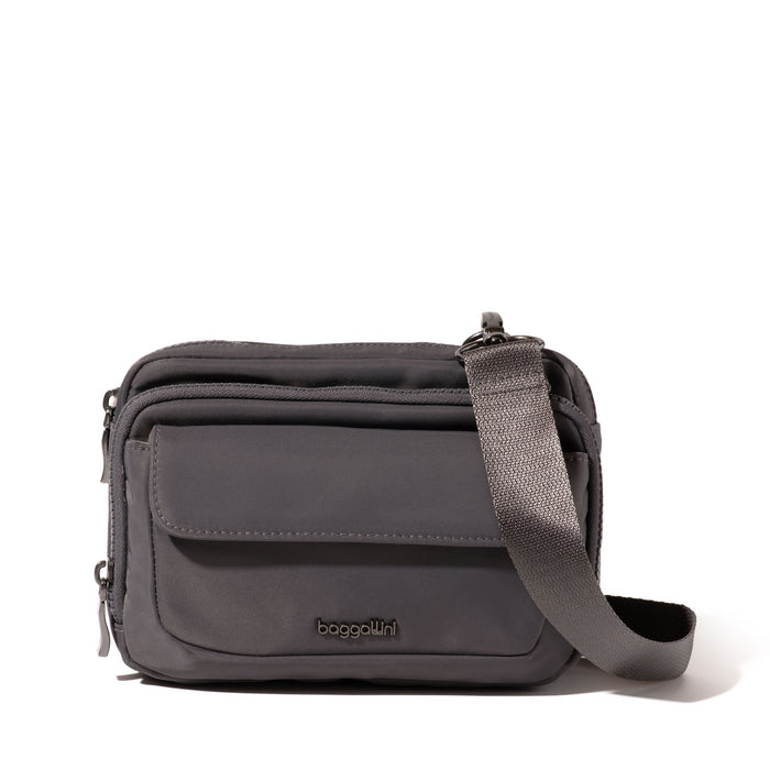 Baggallini Modern Double Zip Crossbody
