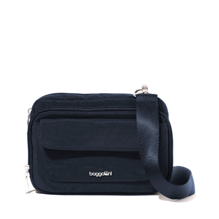 Baggallini Modern Everywhere Double Zip Crossbody