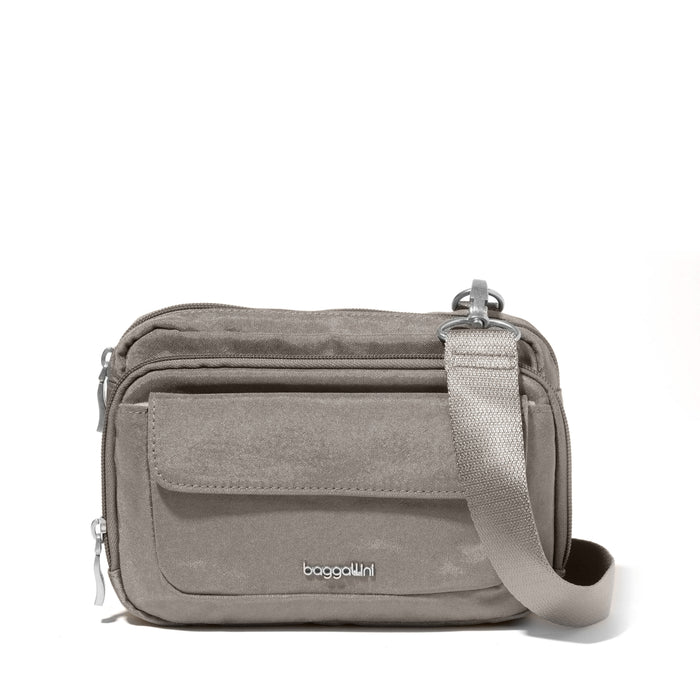 Baggallini Modern Everywhere Double Zip Crossbody