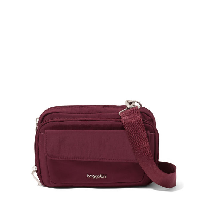 Baggallini Modern Everywhere Double Zip Crossbody