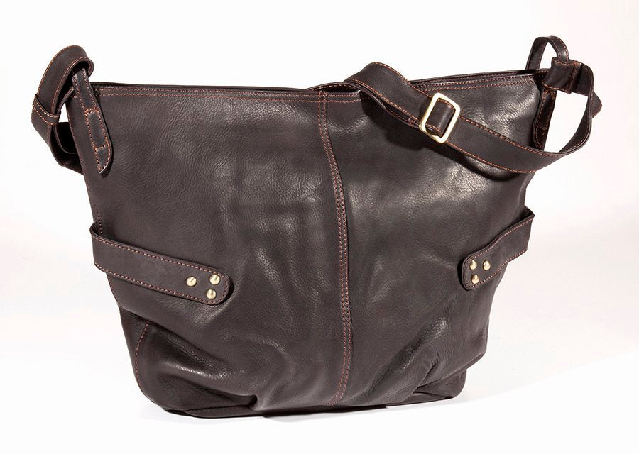 Derek Alexander Leather DERBY - Large EW Slouch Bag