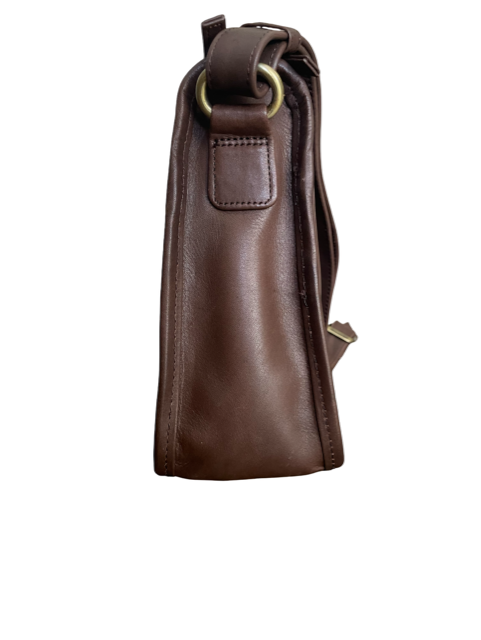 Derek Alexander Leather CENTRAL PARK Twin Zippered Semi Structured Handbag