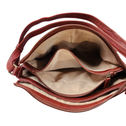 Derek Alexander BRISTOL- Medium Three Compartment Top Zip