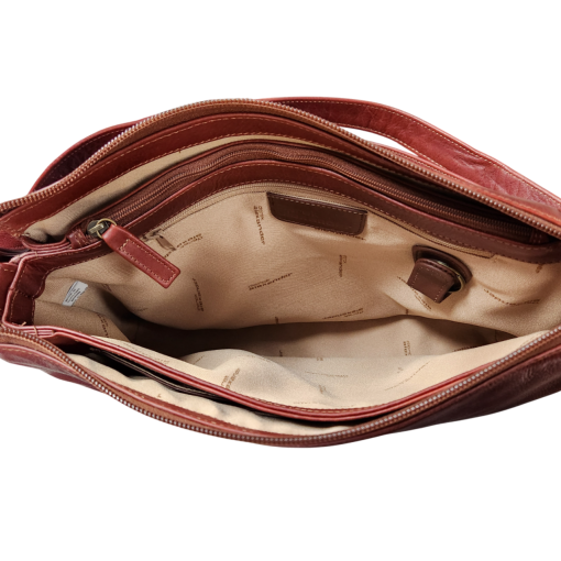 Derek Alexander BRISTOL- Medium Three Compartment Top Zip