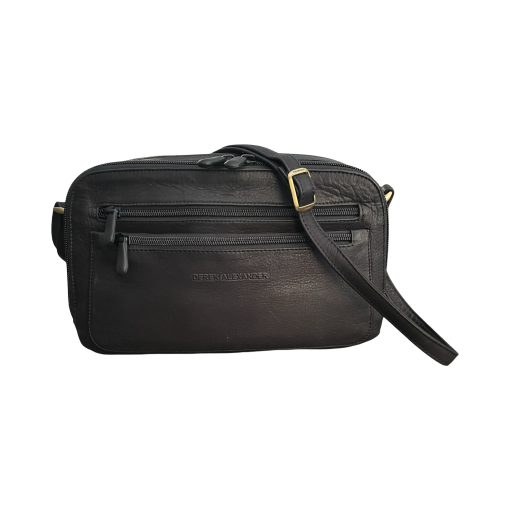 Derek Alexander Leather CIERRA - Double Zipped Handbag/Organizer