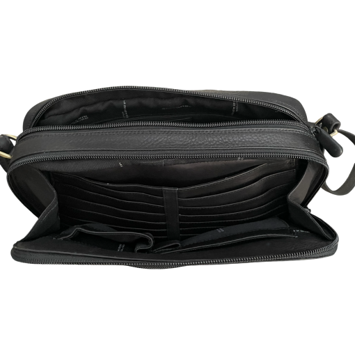 Derek Alexander Leather CIERRA - Double Zipped Handbag/Organizer