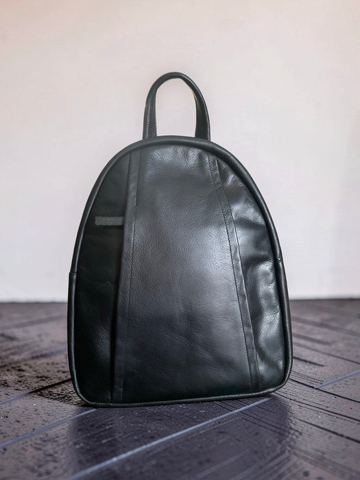 Derek Alexander Leather Bristol Rear Opening Backpack