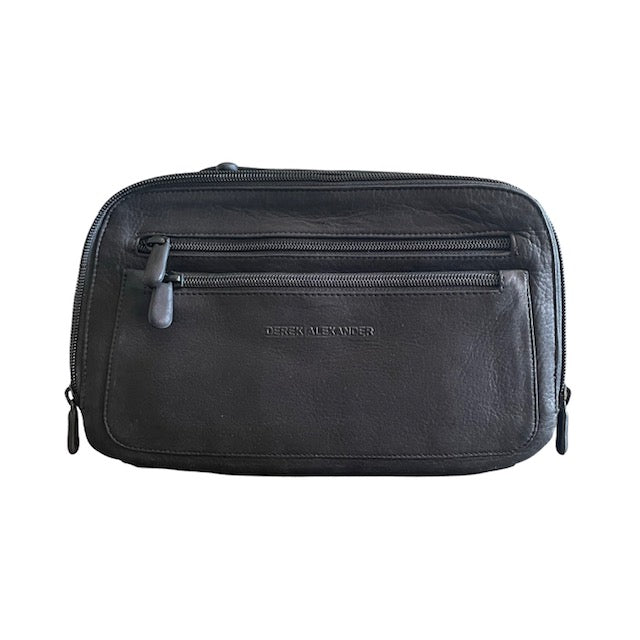 Derek Alexander Leather CIERRA - Double Zipped Handbag/Organizer