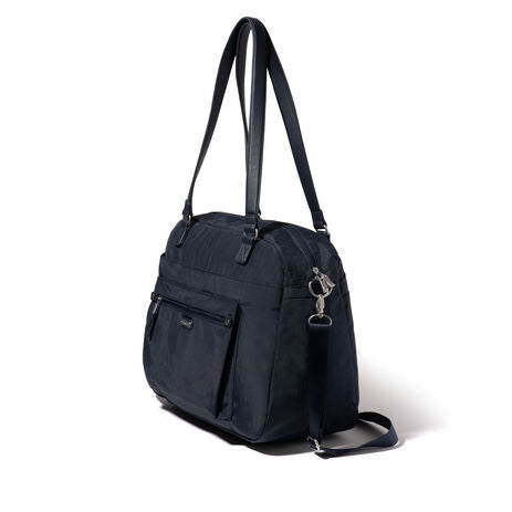 Baggallini Overnight Expandable Laptop Tote With RFID Phone Wristlet