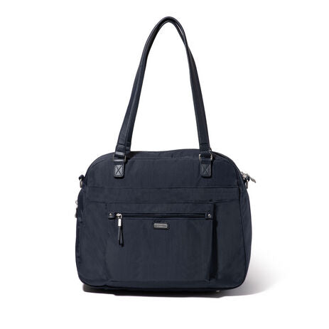 Baggallini Overnight Expandable Laptop Tote With RFID Phone Wristlet