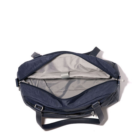 Baggallini Overnight Expandable Laptop Tote With RFID Phone Wristlet