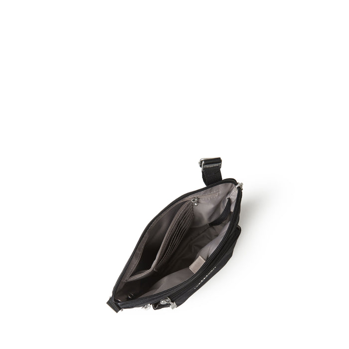 Baggallini Legacy Pocket Crossbody With RFID Wristlet