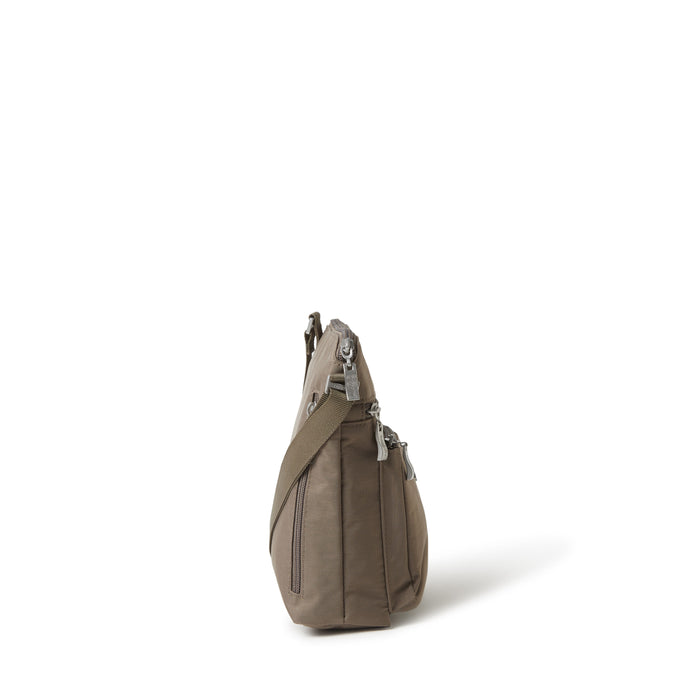 Baggallini Legacy Pocket Crossbody With RFID Wristlet
