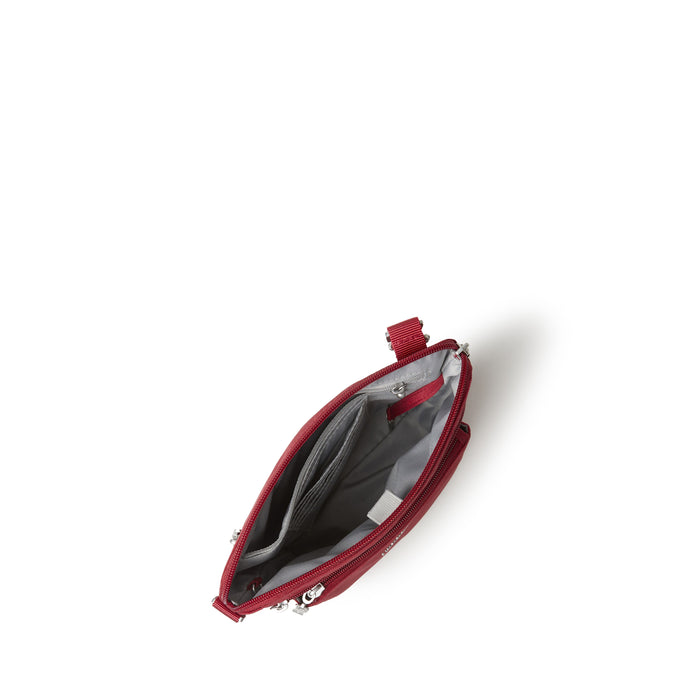 Baggallini Legacy Pocket Crossbody With RFID Wristlet