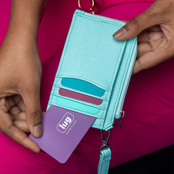 LUG Twirl Matte Luxe VL RFID Wristlet Wallet