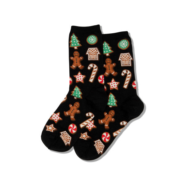 K.Bell  Women's Holiday Cookies Crew Socks