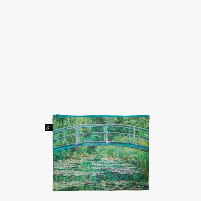 Loqi CLAUDE MONET Recycled Zip Pockets