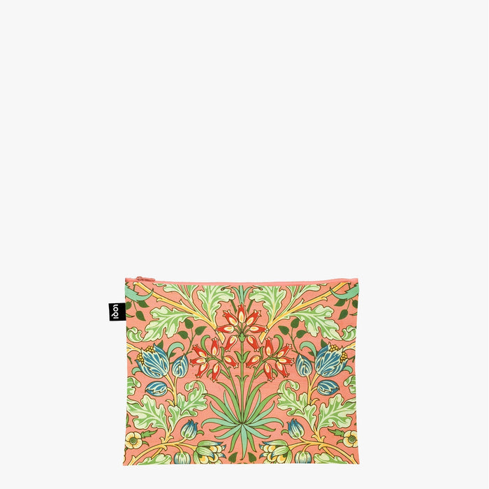 Loqi WILLIAM MORRIS Recycled Zip Pockets
