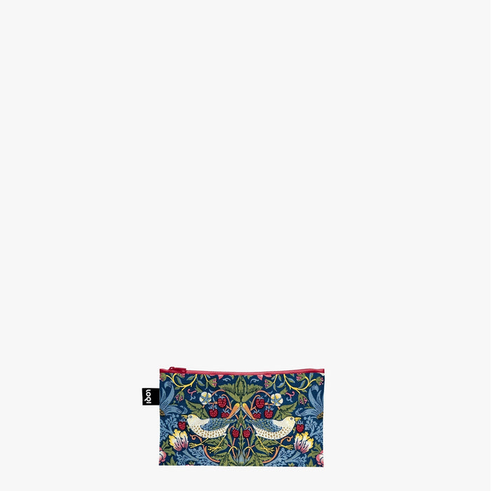 Loqi WILLIAM MORRIS Recycled Zip Pockets