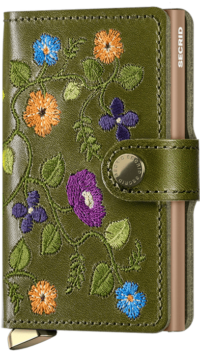 Secrid Miniwallet Stitch Floral