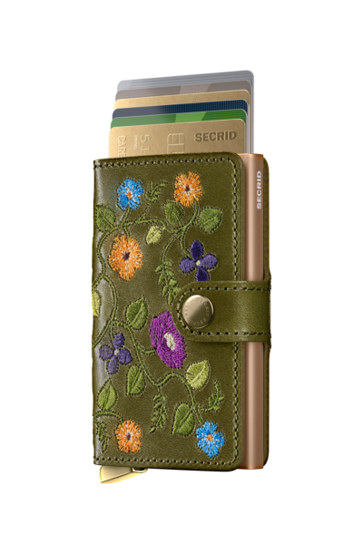 Secrid Miniwallet STITCH FLORAL