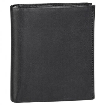 Derek Alexander Leather Men's Wallet Trifold with ID Wing