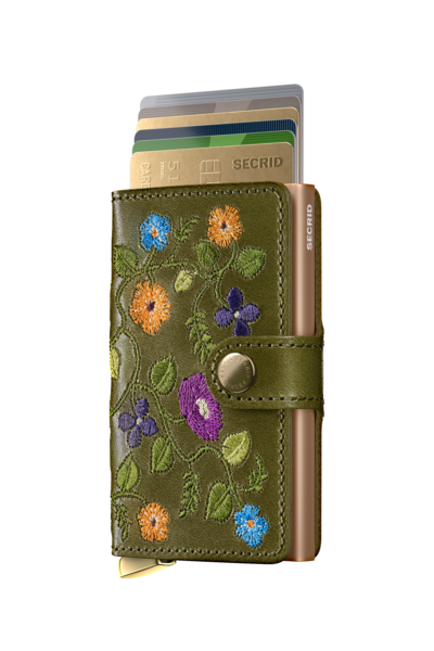 Secrid Miniwallet Stitch Floral