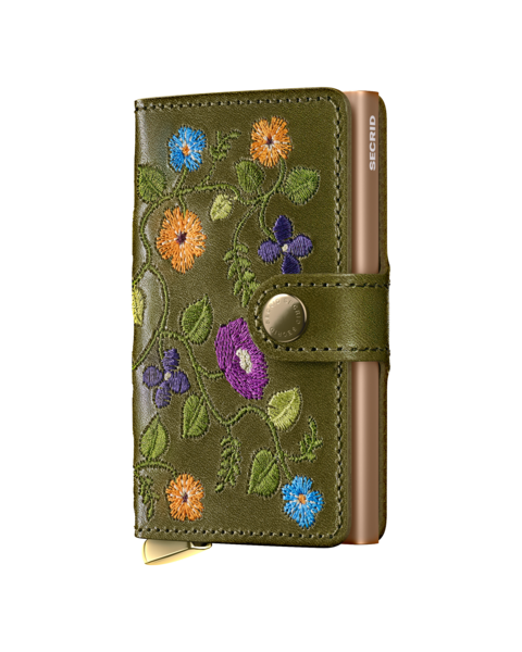 Secrid Miniwallet Stitch Floral