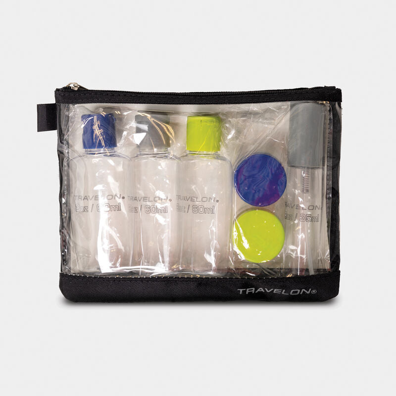 Travelon One Quart Zip-Top Bag with Bottles Clear - Modern Tourist