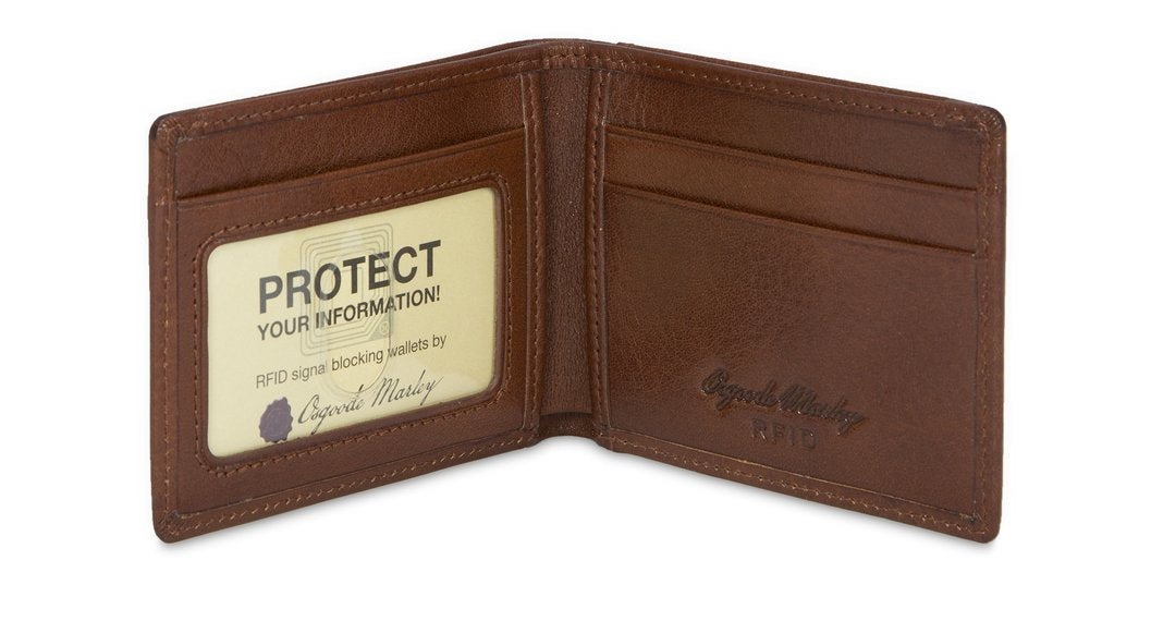 Osgoode Marley Leather Men's Wallet Ultra Mini RFID
