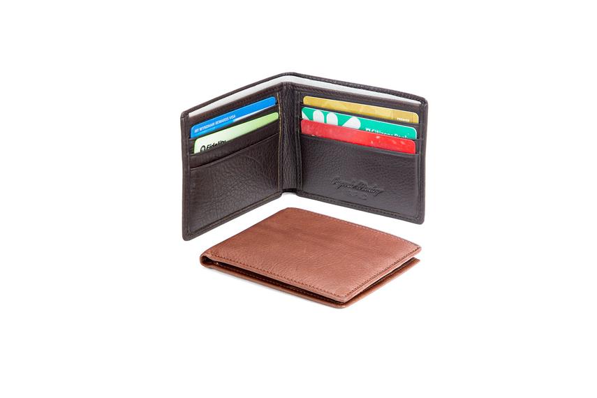 Osgoode Marley Leather Men's Wallet Mini Thin Fold RFID