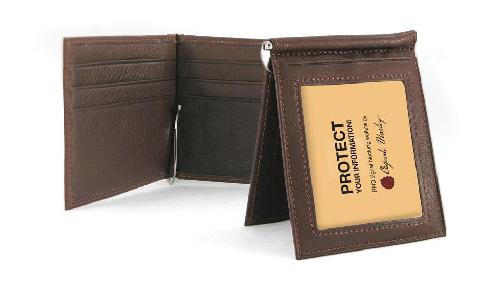 Osgoode Marley Leather Men's Wallet with Money Clip RFID