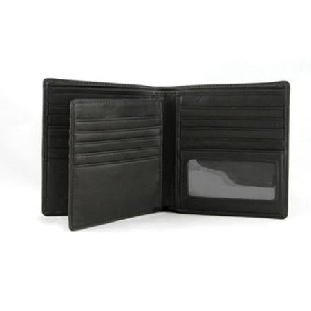 Osgoode Marley Leather Men's RFID Extra Page Hipster Wallet