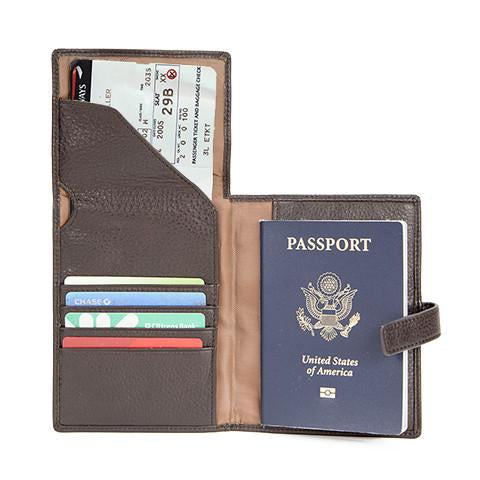 Osgoode Marley Leather Passport Wallet RFID