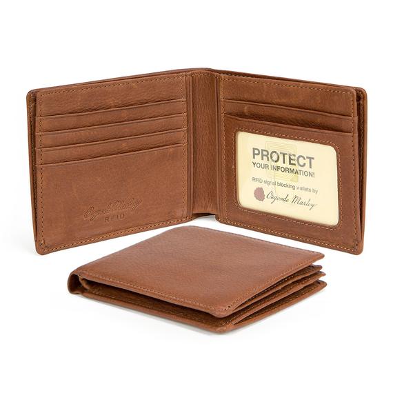 Osgoode Marley Leather Men's RFID 15 Card Pocket Billfold