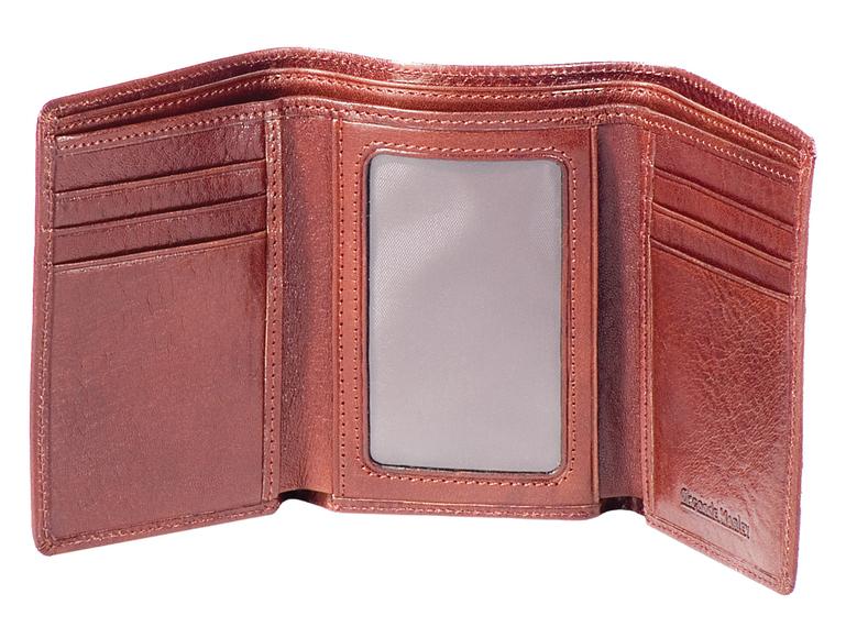 Osgoode Marley Leather Men's Wallet Trifold with ID Window RFID