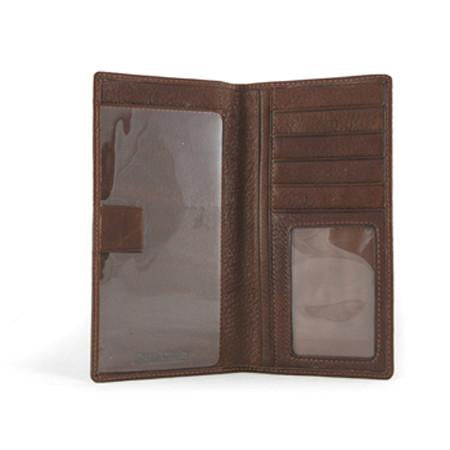 Osgoode Marley Leather Checkbook Cover Deluxe