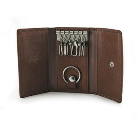 Osgoode Marley Leather Key Case 6 Hook with Valet